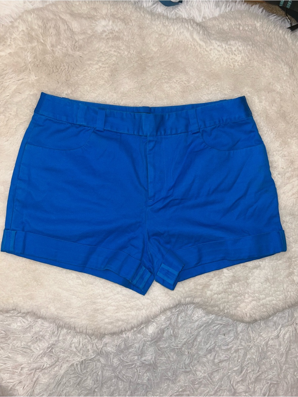 Kate Spade SATURDAY royal blue chino shorts woman’s size 6